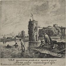 Spring, 1650. Creator: Herman Saftleven the Younger