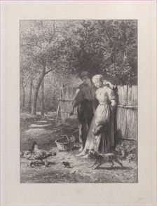 Spring, 1864. Creator: Charles Emile Jacque