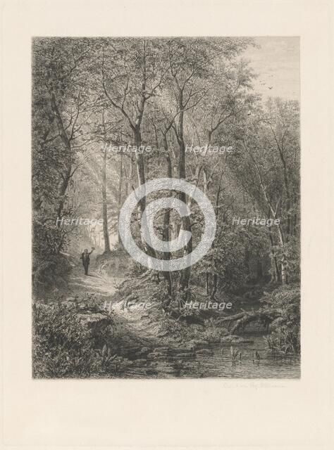 Spring, 1871. Creator: Eduard Willmann.