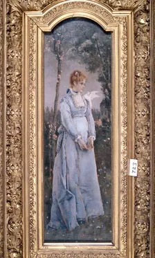 Spring 1876. Artist: Alfred Emile Leopold Joseph Victor Stevens