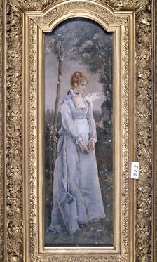 Spring 1876. Artist: Alfred Emile Leopold Joseph Victor Stevens