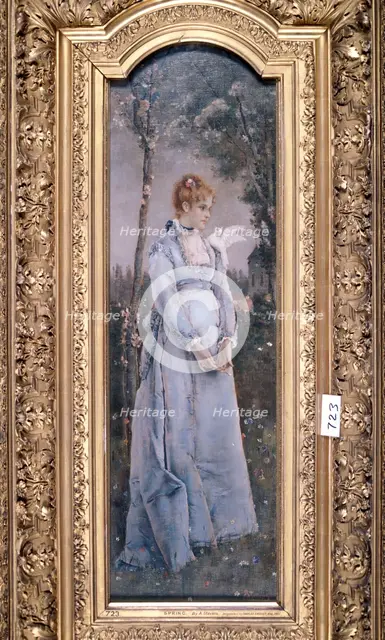 'Spring', 1876. Artist: Alfred Emile Leopold Joseph Victor Stevens