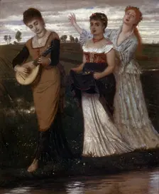 Spring 1876. Artist: Arnold Böcklin