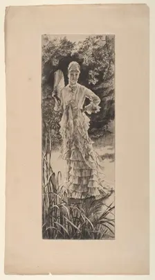 Spring, 1878. Creator: James Tissot