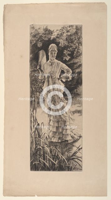 Spring, 1878. Creator: James Tissot.