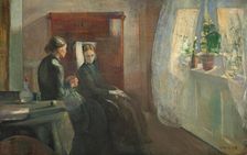 Spring, 1889. Creator: Edvard Munch