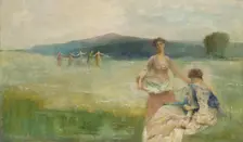 Spring, 1890. Creator: Thomas W Dewing