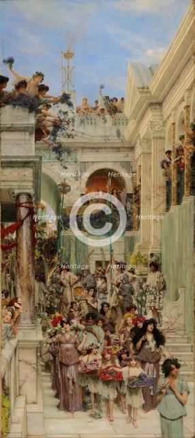 Spring, 1894. Creator: Sir Lawrence Alma-Tadema.
