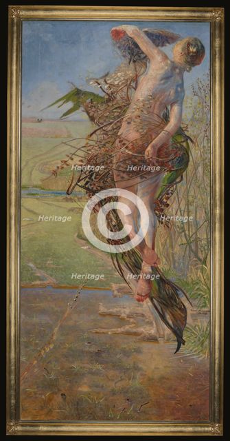 Spring, 1898. Creator: Jacek Malczewski.