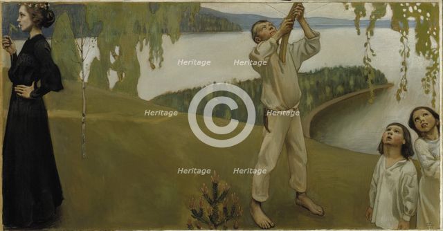 Spring, 1903. Artist: Gallen-Kallela, Akseli (1865-1931)