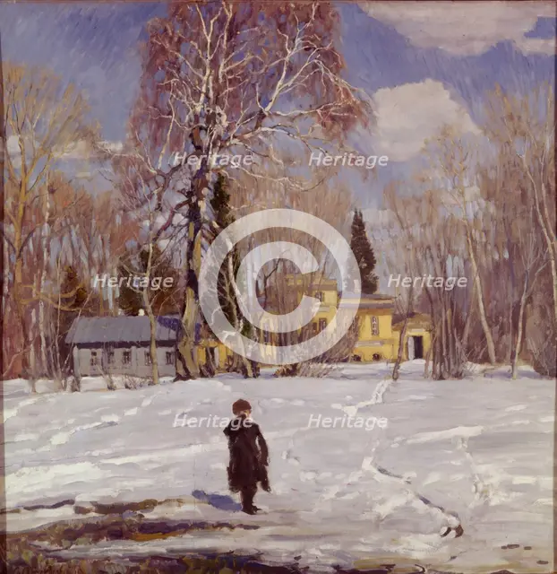 Spring, 1911. Artist: Vinogradov, Sergei Arsenyevich (1869-1938)