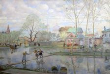 Spring 1921. Creator: Kustodiev, Boris Michaylovich (1878-1927)