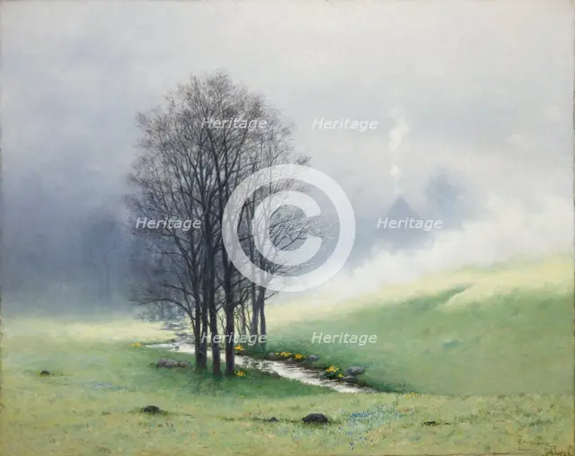 Spring Mist, 1893. Creator: Stanislaw Witkiewicz.
