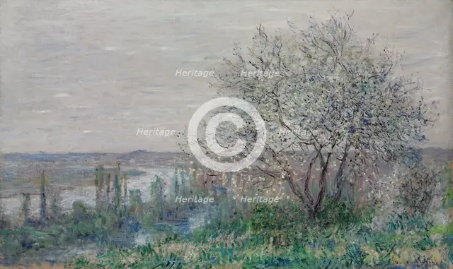 Spring mood in Vétheuil, 1880. Artist: Monet, Claude (1840-1926)