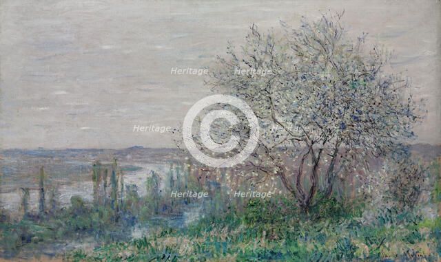 Spring mood in Vétheuil, 1880. Artist: Monet, Claude (1840-1926)
