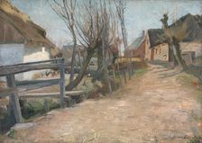 Spring morning in Glostrup, 1887. Creator: Albert Gottschalk