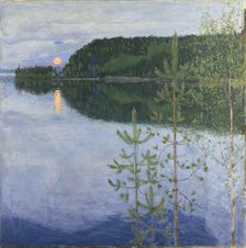Spring Night, 1915. Creator: Gallen-Kallela, Akseli (1865-1931)