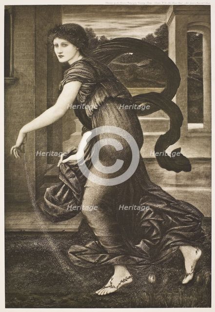 Spring or Flora, c1880s, (1900). Creator: Unknown.