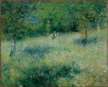 Spring at Chatou, c1873. Creator: Renoir, Pierre Auguste (1841-1919)