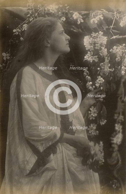 Spring, about 1865. Creator: Julia Margaret Cameron.