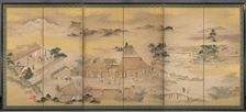Spring and Autumn Farming (Autumn), 1700s. Creator: Ko Sukoku (Japanese, 1730-1804)