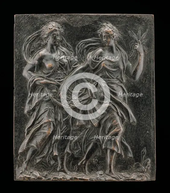 Spring and Summer, early 17th century. Creator: Unknown.