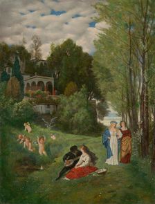 Spring, around 1905. Creator: Milan Thomka Mitrovsky