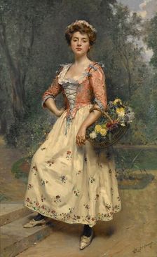Spring Beauty, unknown date. Creator: Raimundo de Madrazo y Garreta