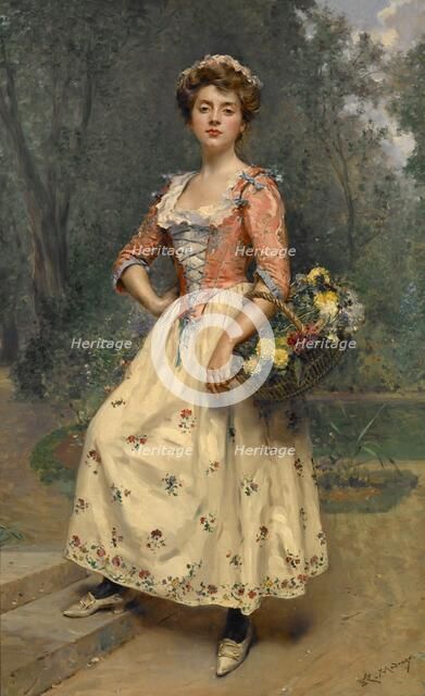 Spring Beauty, unknown date. Creator: Raimundo de Madrazo y Garreta.