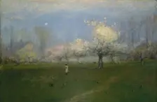 Spring Blossoms, Montclair, New Jersey, ca. 1891. Creator: George Inness