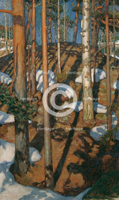 Spring, c. 1900. Creator: Gallen-Kallela, Akseli (1865-1931).