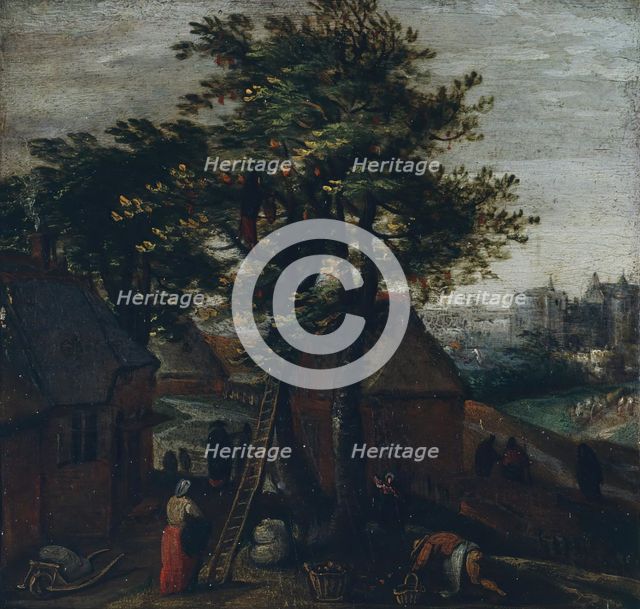 Spring, c1580. Creator: Gillis Mostaert.