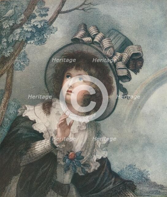 Spring, c1747-1815, (1919). Artist: Francesco Bartolozzi