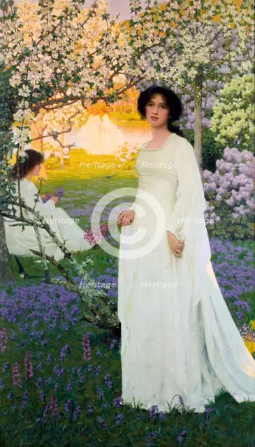 'Spring', circa 1900s Artist: Arthur Herbert