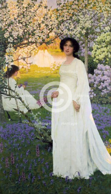 'Spring', circa 1900s Artist: Arthur Herbert