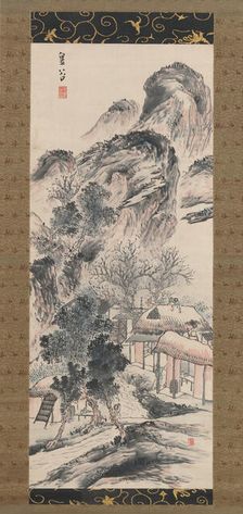 Spring Cleaning, 19th century. Creator: Yokoi Kinkoku