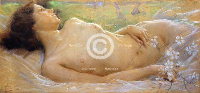 Spring dreams, c. 1895.