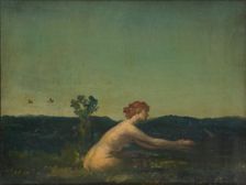 Spring Evening 1882-1928. Creator: Arthur Davies
