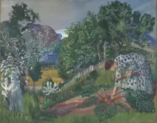 Spring Evening in Jolster, 1926. Creator: Nikolai Johannes Astrup