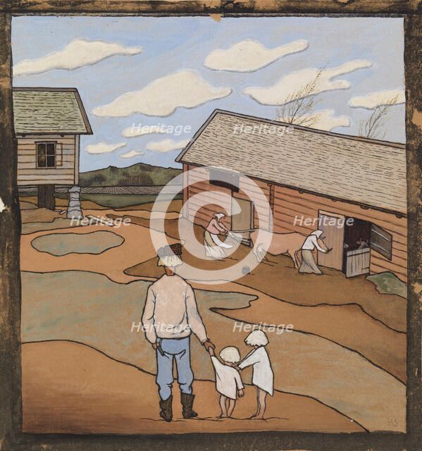 Spring Feeling, 1895. Creator: Hugo Simberg.