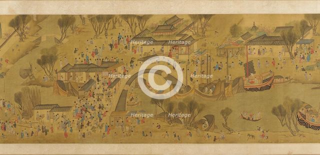 Spring Festival on the River, Qing dynasty, 18th century. Creator: Unknown.