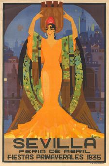 Spring festival in Seville, 1935. Creator: Balcera de Fuentes, Juan (1907-1940)