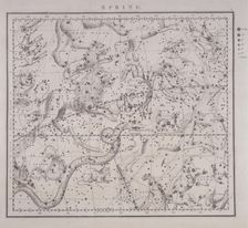 Spring, from a celestial atlas, 1843. Creator: Unknown