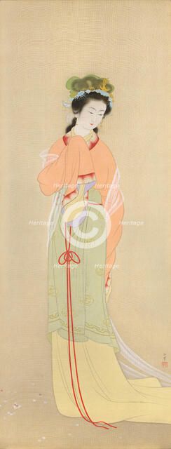 Spring Garden, 1935. Creator: Shoen, Uemura (1875-1949).