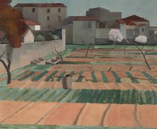 Spring in Cagnes, 1932. Creator: Carl Wargh