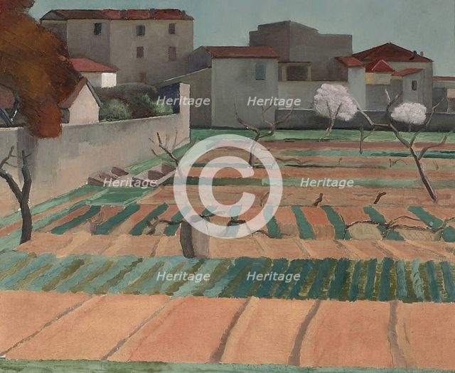 Spring in Cagnes, 1932. Creator: Carl Wargh.