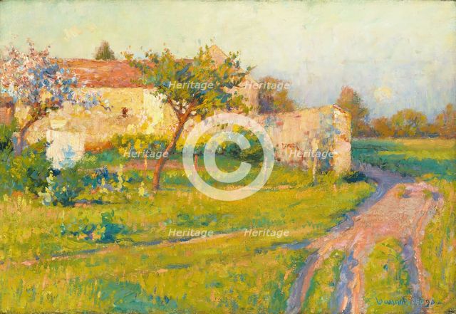 Spring in France, 1890. Creator: Robert William Vonnoh.