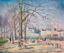Spring in Hyde Park c1910. Artist: Alice Maud Fanner