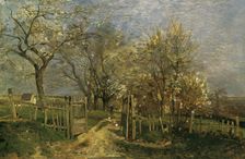 Spring in Hacking, 1883. Creator: Emil Jakob Schindler