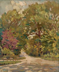 Spring in Petrzalka, 1921. Creator: Gustav Mally